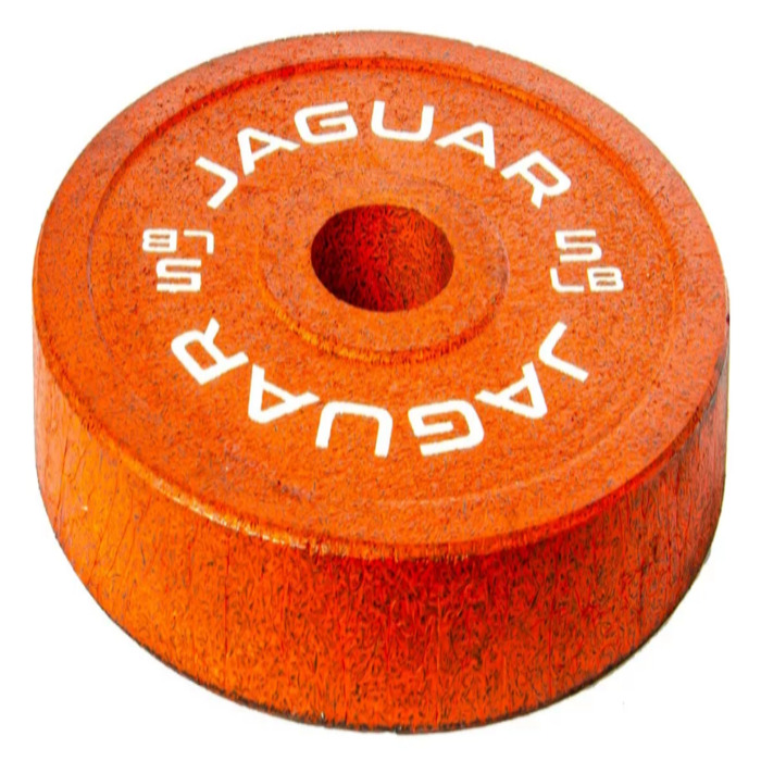 BUMPER JAGUAR Par De Discos de Caucho 5 Lbs Crossfit Gym
