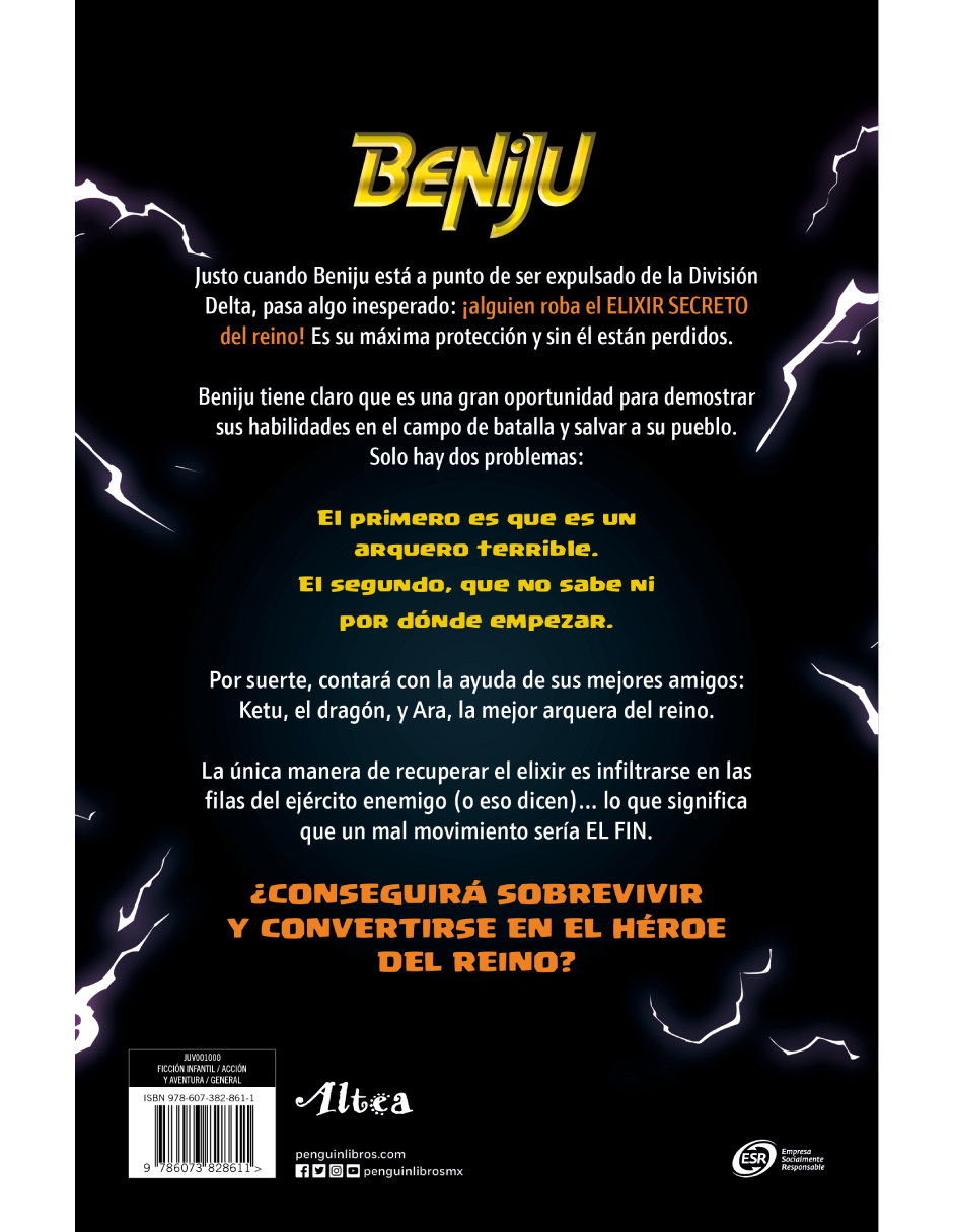 Beniju y el desafío del elixir Autor Beniju