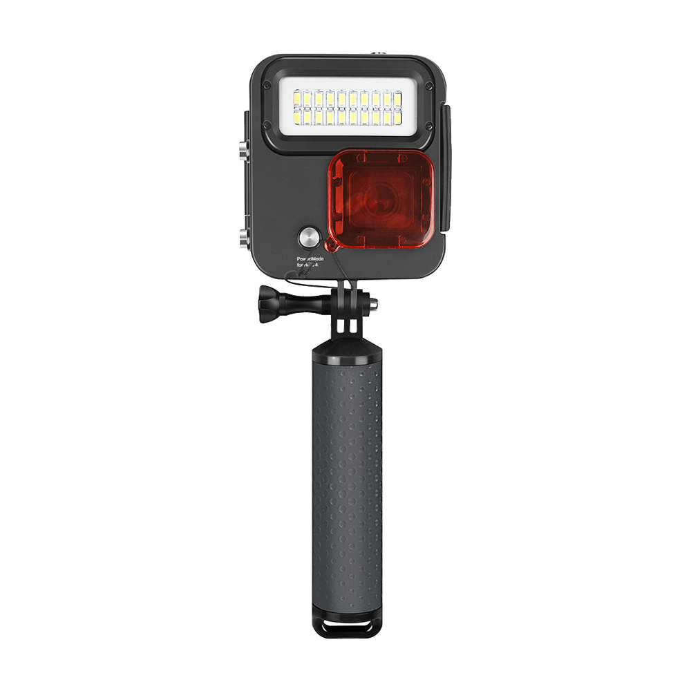 Lámpara LED Sumergible con Carcasa Compatible GoPro 7 6 5 4 3