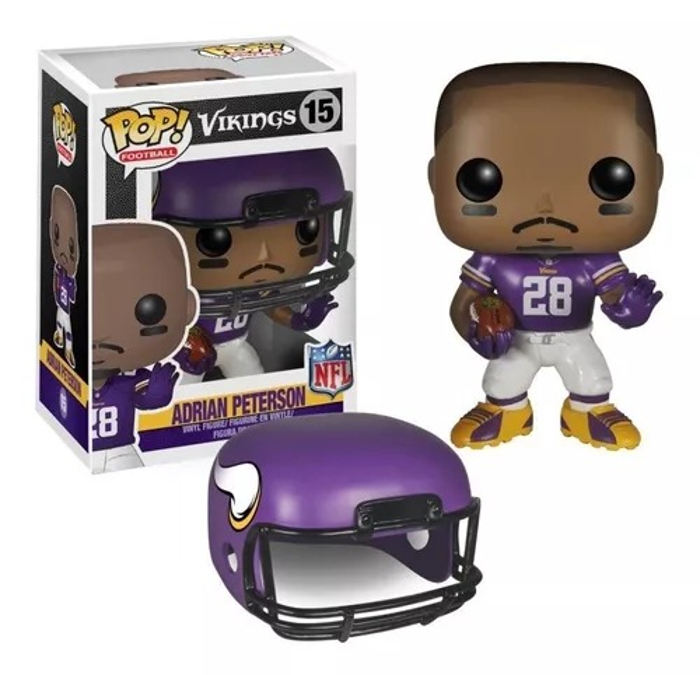 Funko Pop! NFL ADRIAN PETERSON #15 Vikings