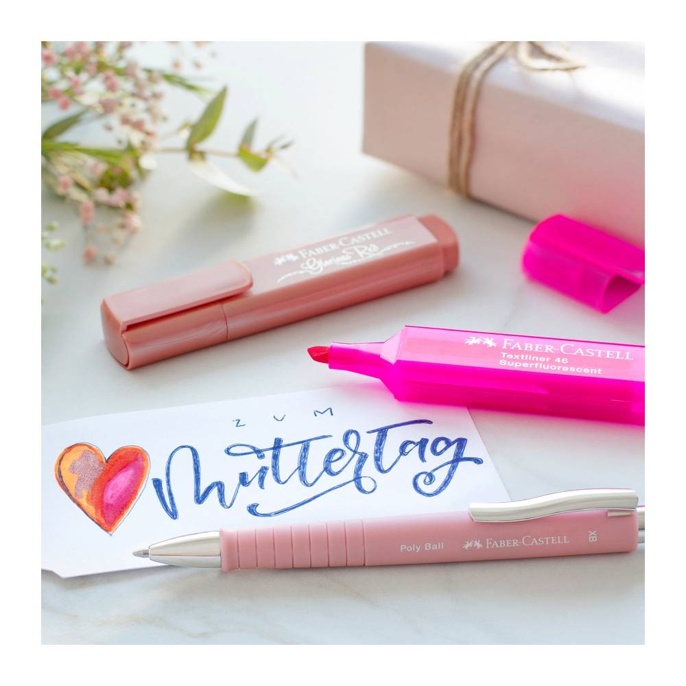 Marca Textos Faber Castell Textliner Metálico y Pastel 16 Piezas