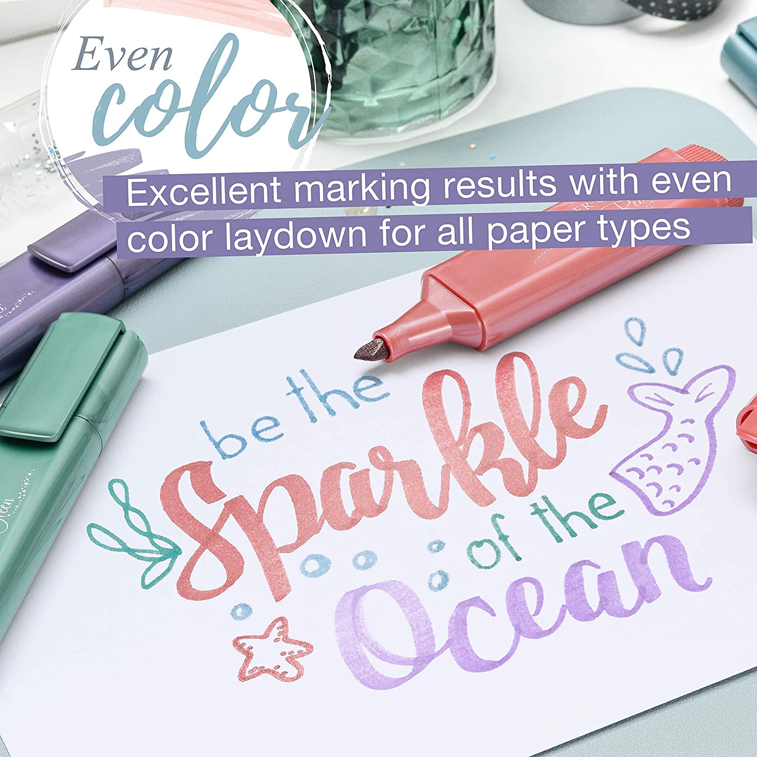 Marca Textos Faber Castell Textliner Metálico y Pastel 16 Piezas