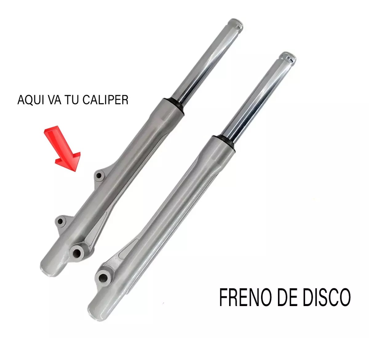 Amortiguadores Delanteros Barras De Suspension Der/Izq At110 Ax110 Gris