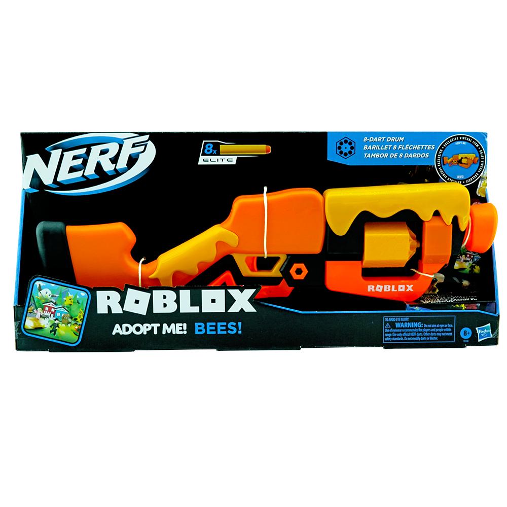 Lanzador Hasbro F2486 Nerf Roblox Adopt Me Bees