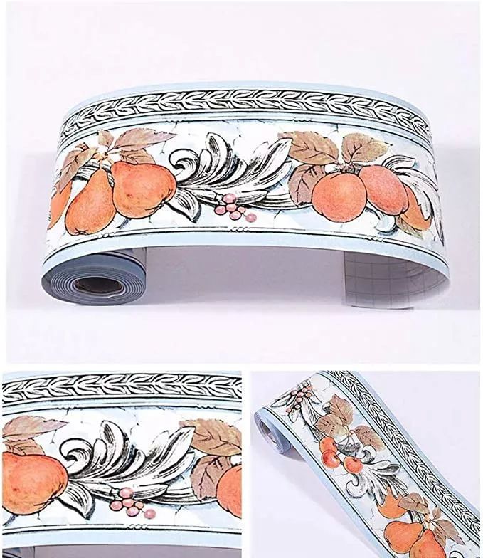 Cenefas Decorativas Auto Adheribles Frutas C-02