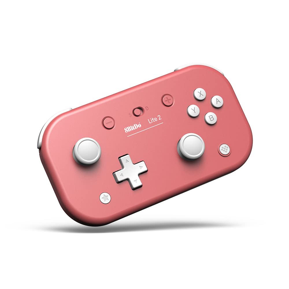 8BitDo Lite 2 Bluetooth Gamepad for Switch, Switch Lite, Android and  Raspberry Pi (Pink)