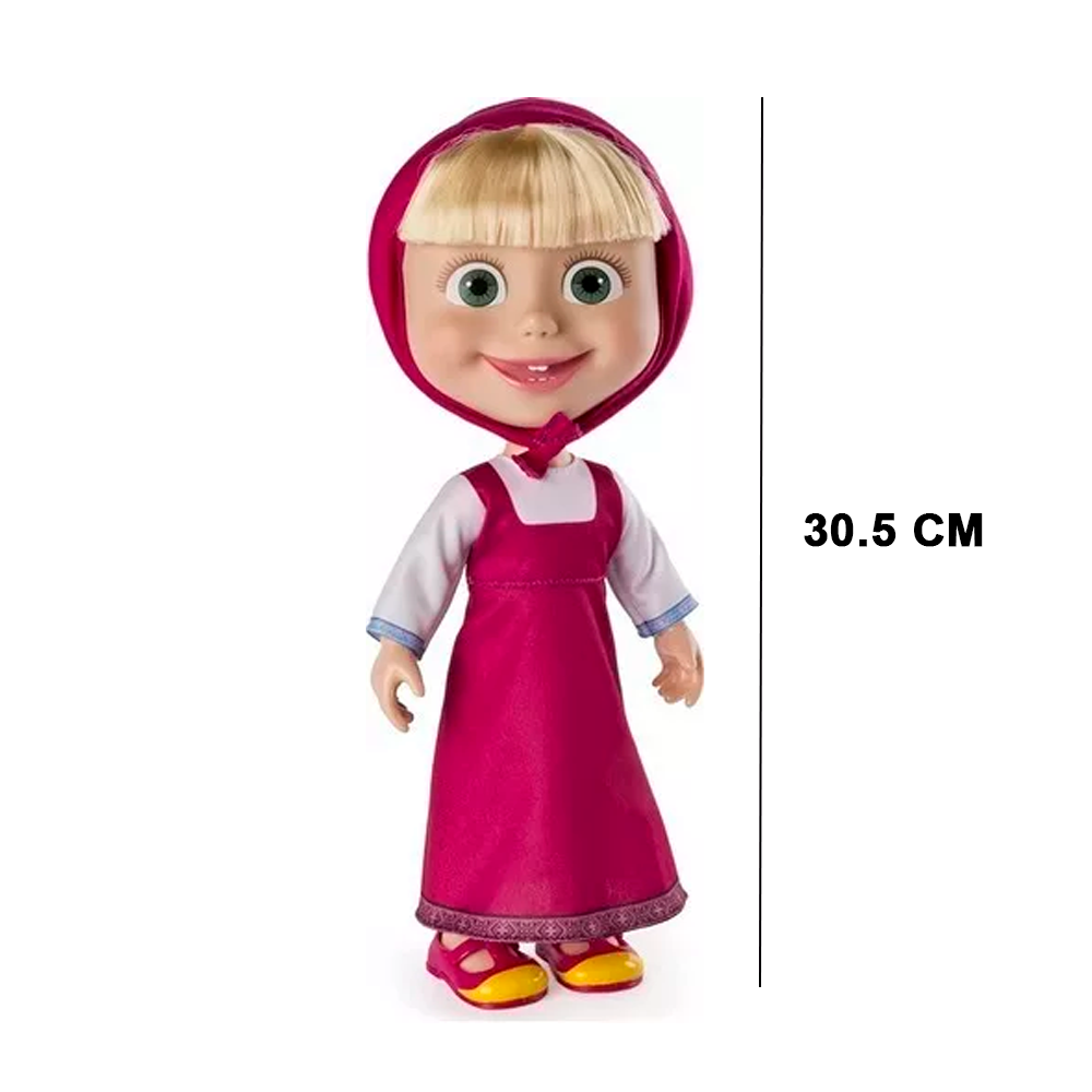 Muñeca Masha Spin Master 6059577 Interactiva 12 Frases