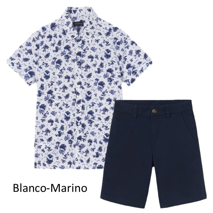 Camisa Y Short Para Niño Junior Varios Modelos Marca Mayoral Nukutavake