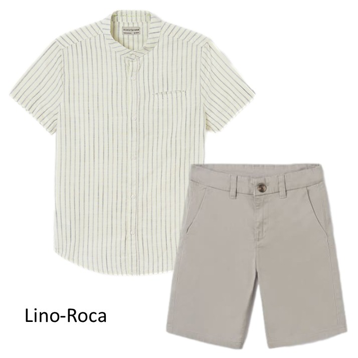 Camisa Y Short Para Niño Junior Varios Modelos Marca Mayoral Nukutavake