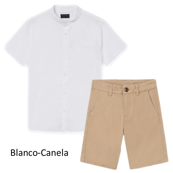 Camisa Y Short Para Niño Junior Varios Modelos Marca Mayoral Nukutavake