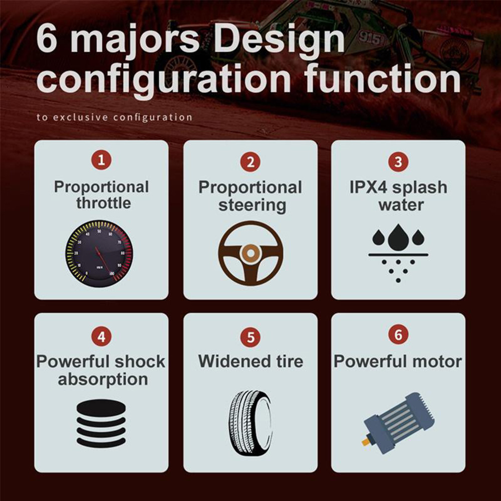 Auto A Control Remoto, Corre hasta 50 Km Con Luces Led