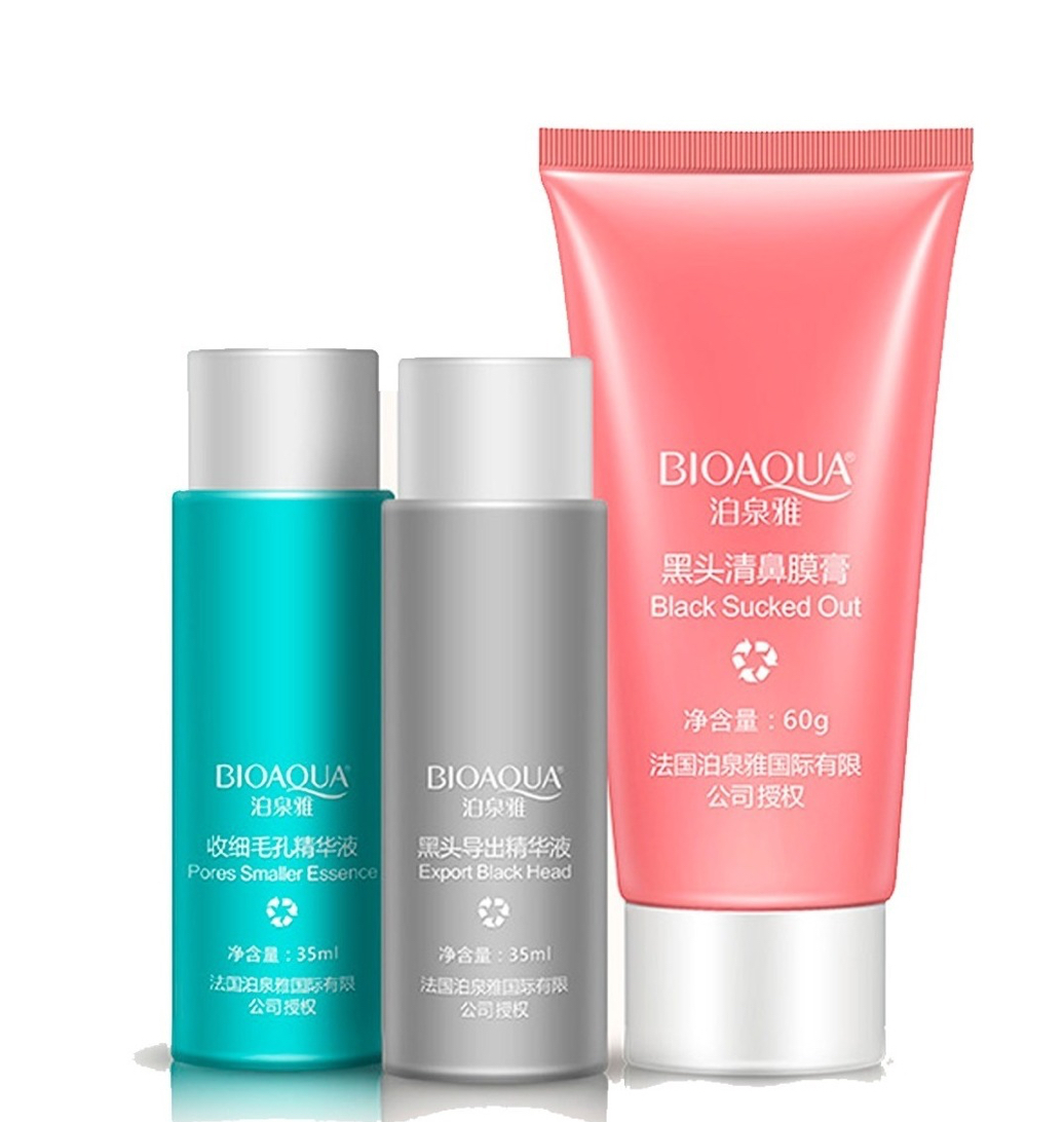 Tratamiento 3 Pasos Puntos Negros Granos, Espinillas Nariz 