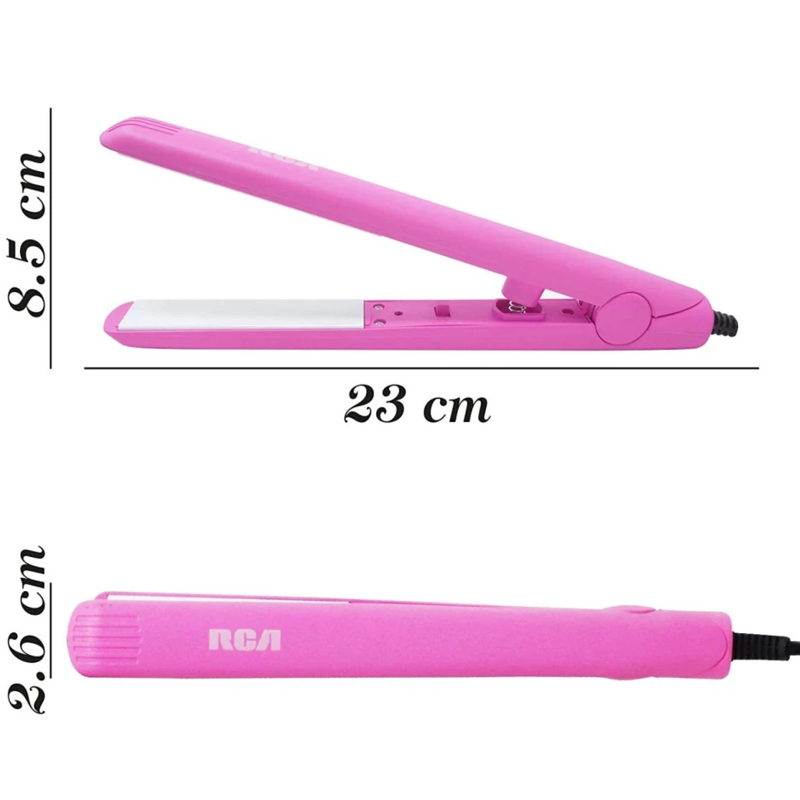 Rca Plancha Para Cabello Rosa Rc-p7