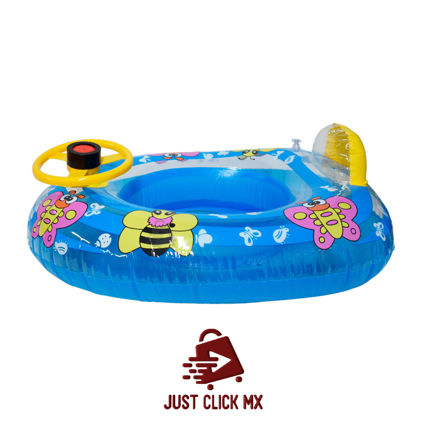 Flotador Inflable Salvavidas Carrito De Abejita Infantil