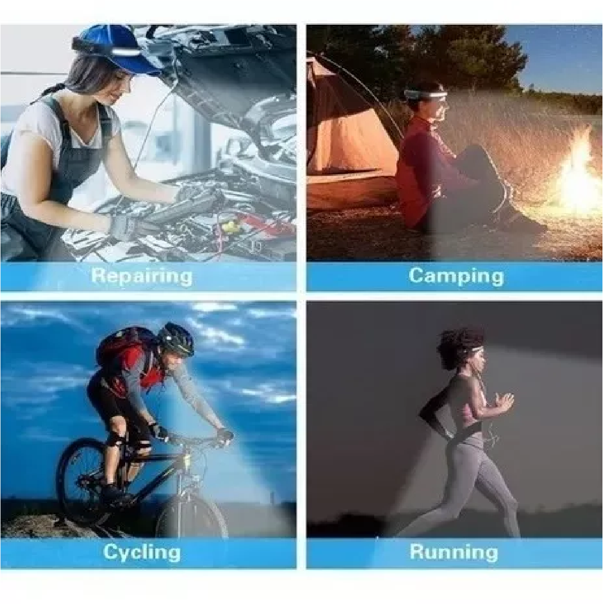 Lámpara Táctica 5000 Lm Led Xhp50 Usb Recargable