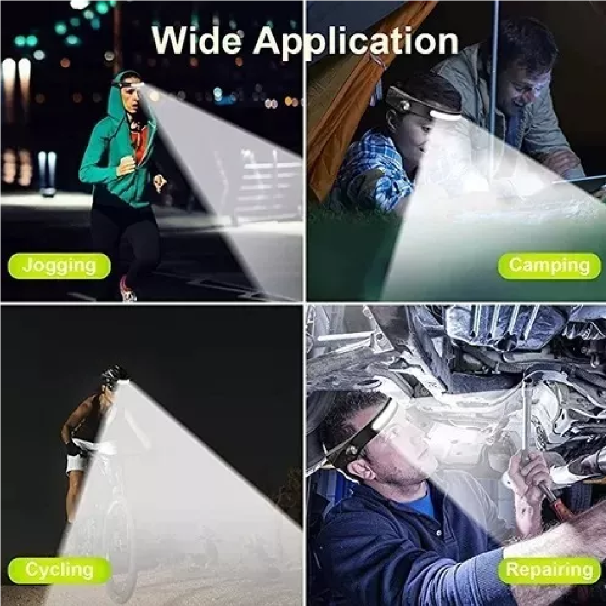 Lámpara Táctica 5000 Lm Led Xhp50 Usb Recargable