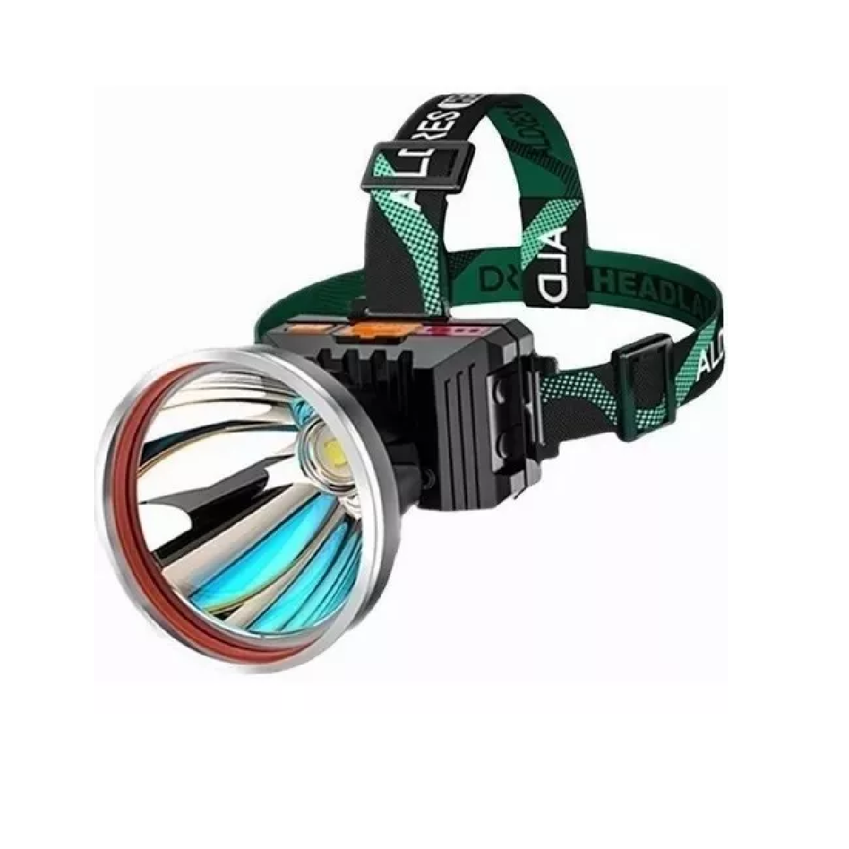 Lámpara Tipo Minero Recargable Y Potente De Cacería