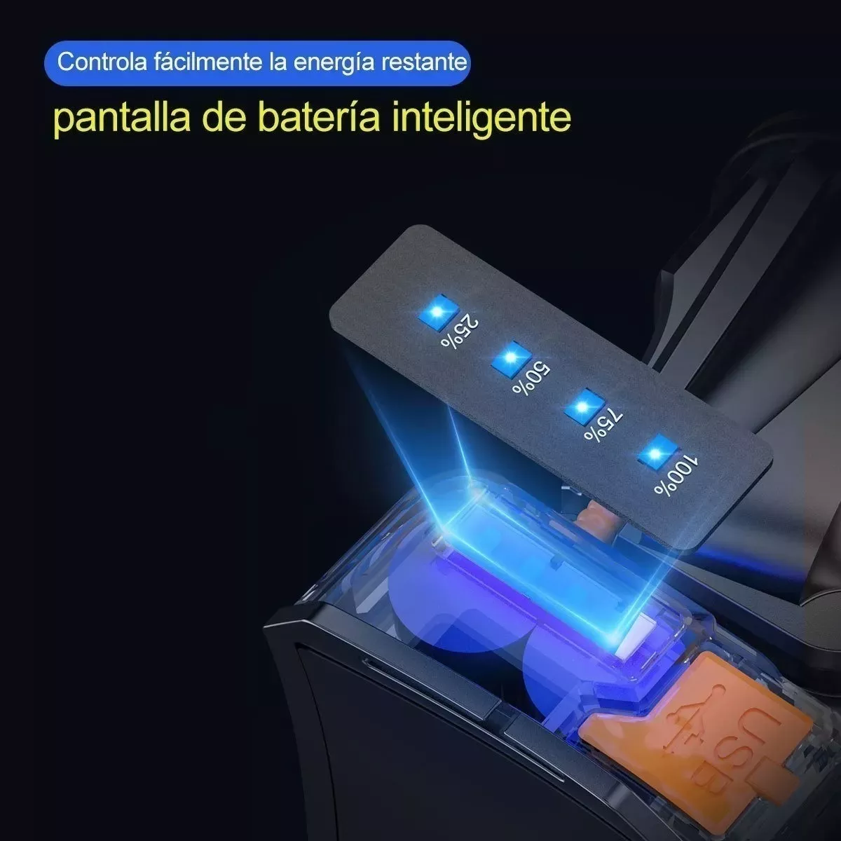 Lámpara Tipo Minero Recargable Y Potente De Cacería