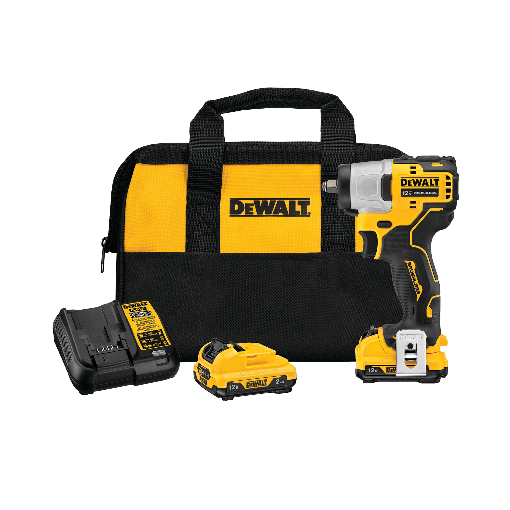 Llave de Impacto Brushless Xtreme Dewalt DCF902F2 12 V