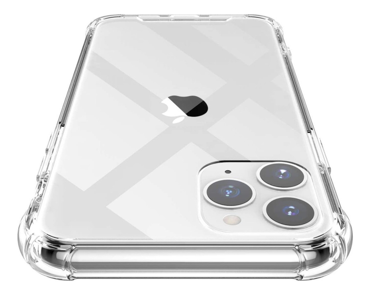 Funda Acrigel Transparente FUNBU Para iPhone 12 Pro Max Esquinas Reforzadas 