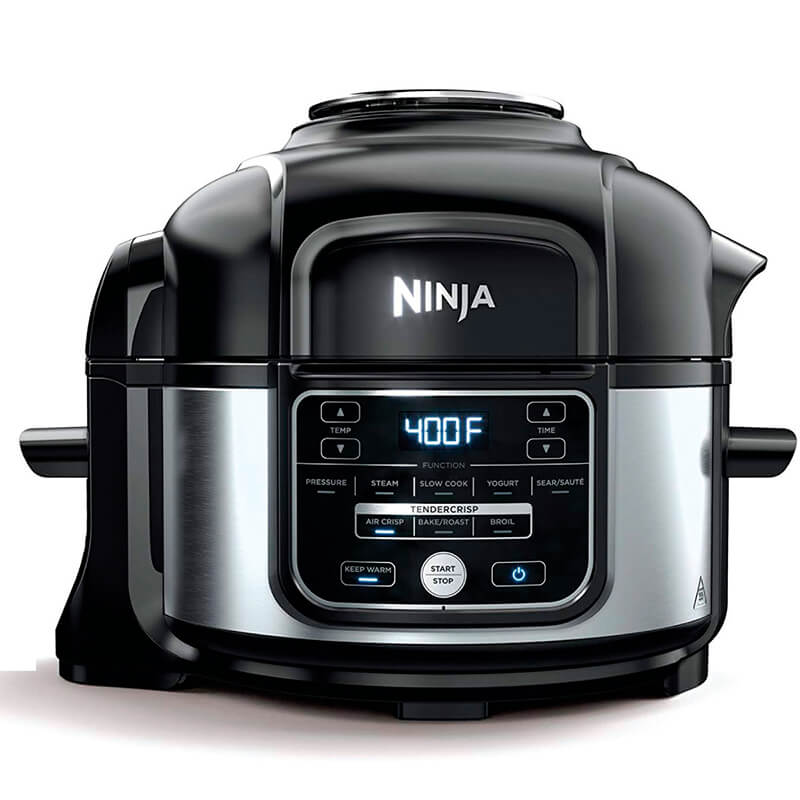 Olla de Presión Ninja Foodie 9 en 1 OS101 con rejilla para asar REACONDICIONADO TIPO A