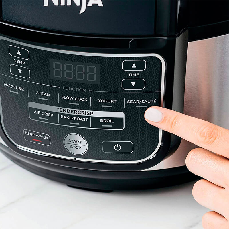 Olla de Presión Ninja Foodie 9 en 1 OS101 con rejilla para asar REACONDICIONADO TIPO A