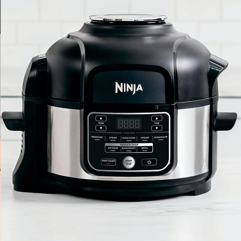 Olla de Presión Ninja Foodie 9 en 1 OS101 con rejilla para asar REACONDICIONADO TIPO A