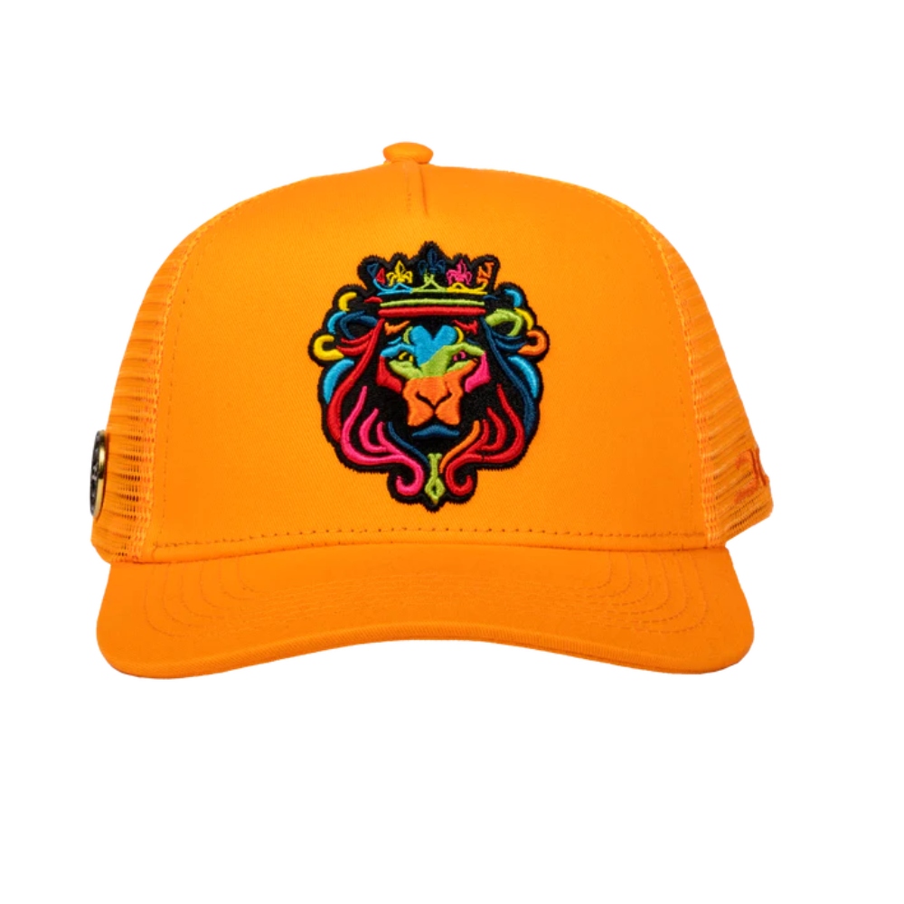 GORRA JC HATS REY LEON CURVA NARANJA UNISEX 001685 
