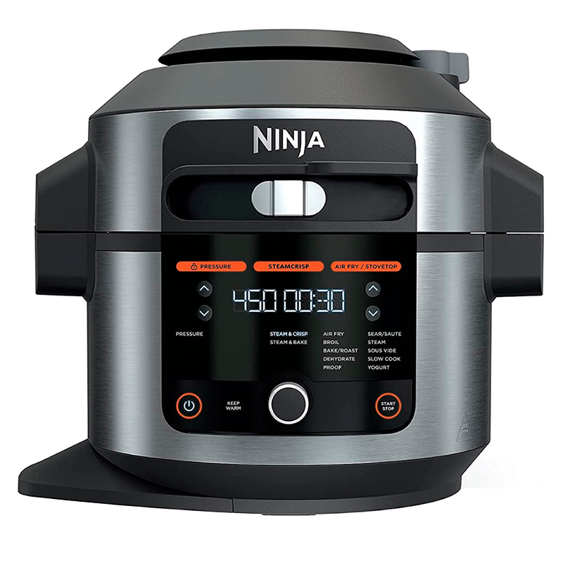 Olla de Presión Ninja Foodie 6.5 cuartos de galón, 14 en 1 OL501 REACONDICIONADO TIPO A