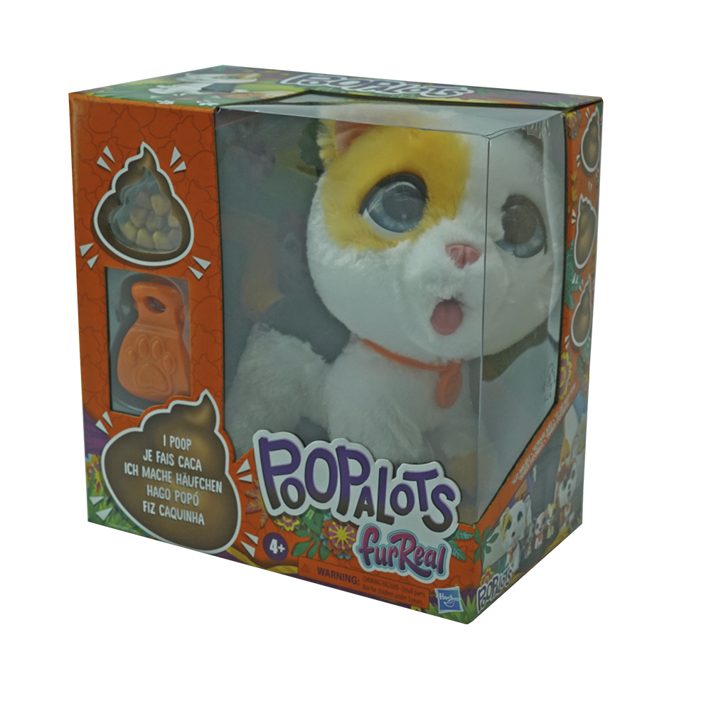 Peluche Interactivo Hasbro E8898 Furreal Poopalots Gato Grandes Paseos