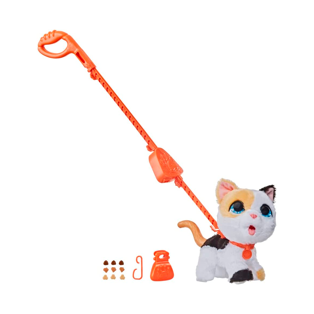 Peluche Interactivo Hasbro E8898 Furreal Poopalots Gato Grandes Paseos