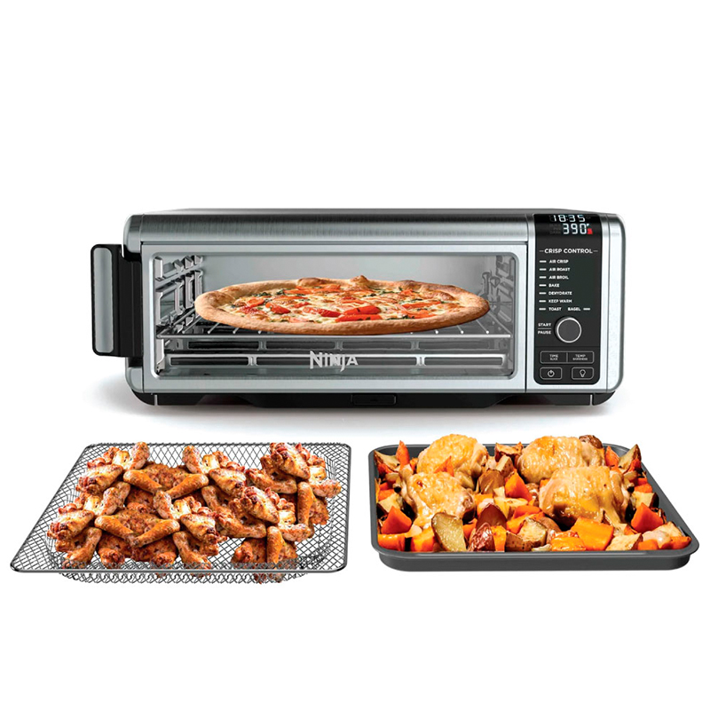 Horno digital para freir Ninja Foodi 8 en 1 FT102CO XL acabado acero inoxidable REACONDICIONADO TIPO A