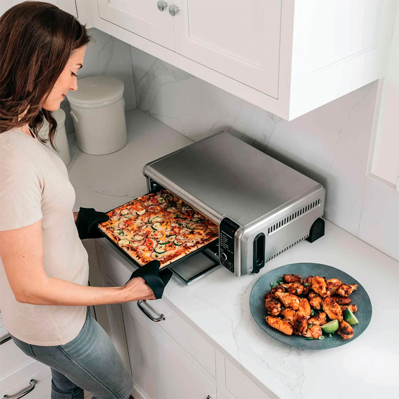 Horno digital para freir Ninja Foodi 8 en 1 FT102CO XL acabado acero inoxidable REACONDICIONADO TIPO A