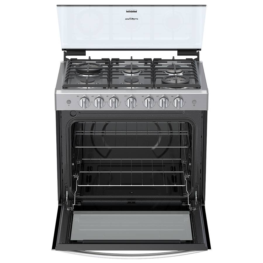 Estufa Whirlpool Gas Empotrable 30  Acero Inoxidable WER5000S