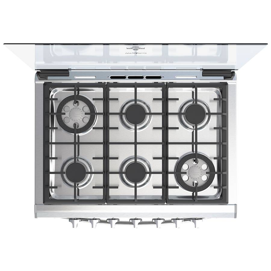 Estufa Whirlpool Gas Empotrable 30  Acero Inoxidable WER5000S