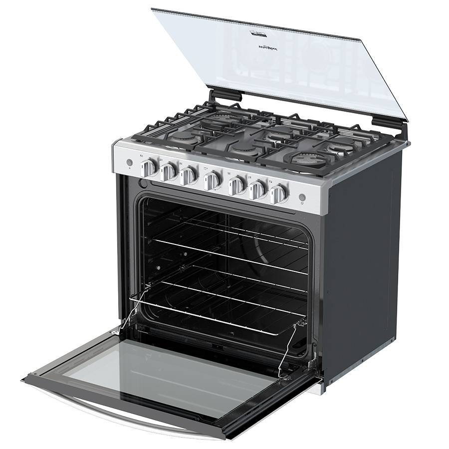 Estufa Whirlpool Gas Empotrable 30  Acero Inoxidable WER5000S