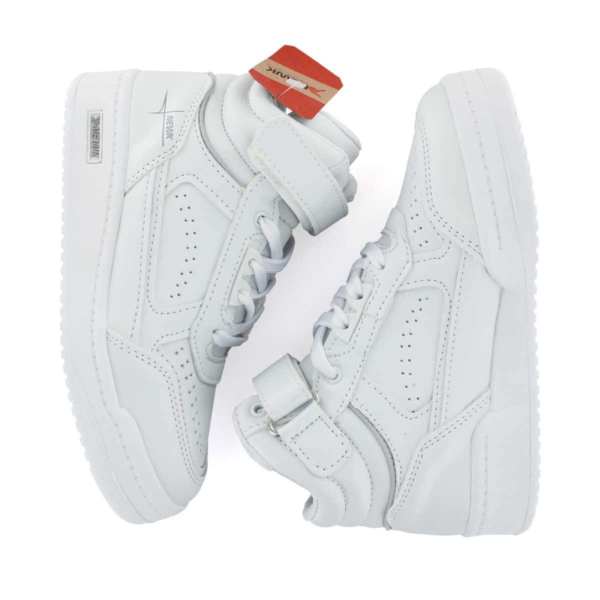 Tenis Newk Línea Tall-alto Color Blanco