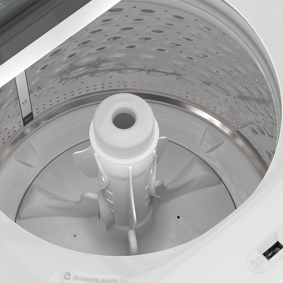 Lavadora Carga Superior 17kg Xpert System Agitador 8MWTW1713WJM Blanco Whirlpool