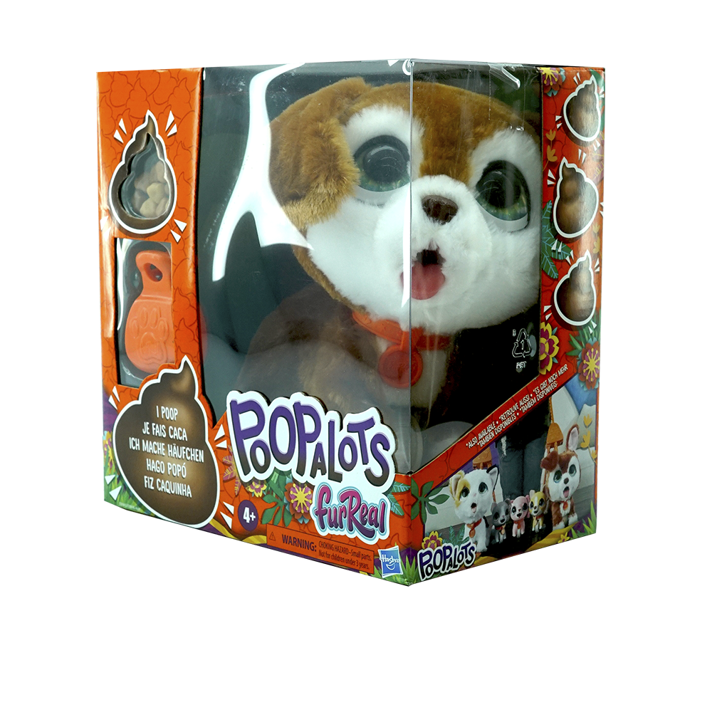 Peluche Interactivo Hasbro E8898 Furreal Poopalots Perro Grandes Paseos