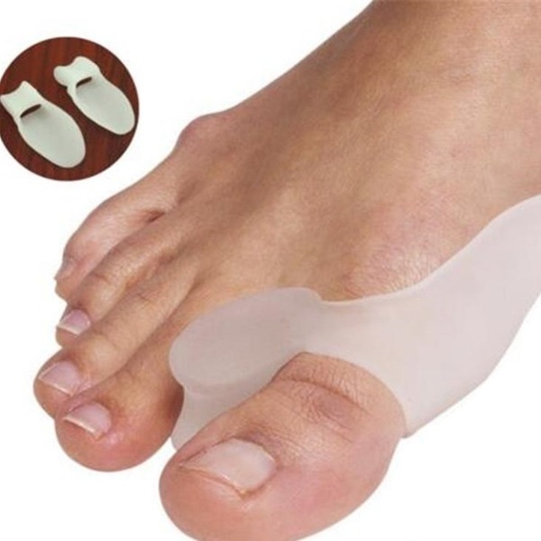 Corrector para dedo gordo hallux valgus transparente