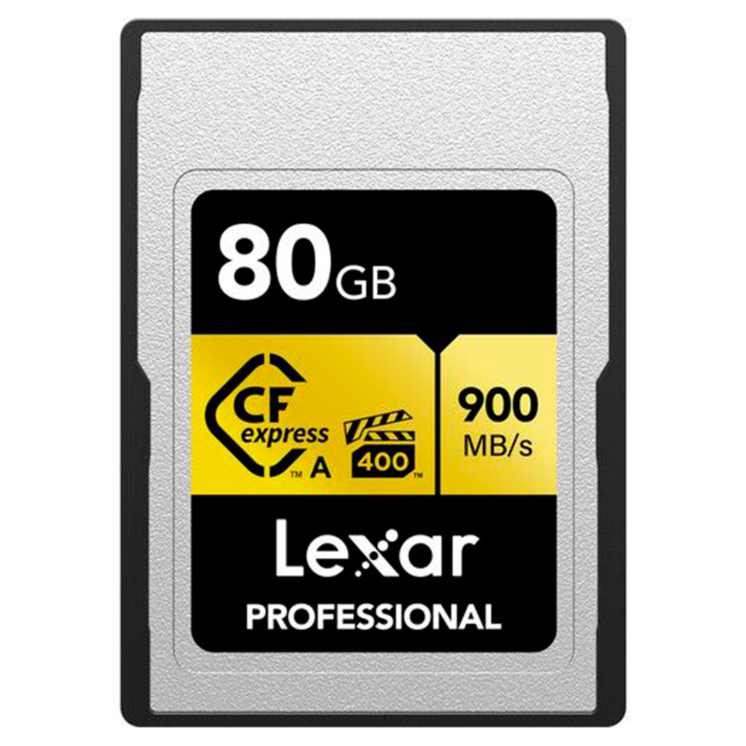 Tarjeta Lexar CFExpress 80GB Type A Card GOLD Series
