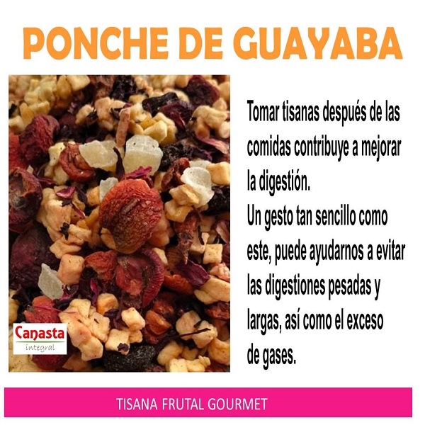 TISANA 1Kg PONCHE DE GUAYABA ARTESANAL ORGÁNICA
