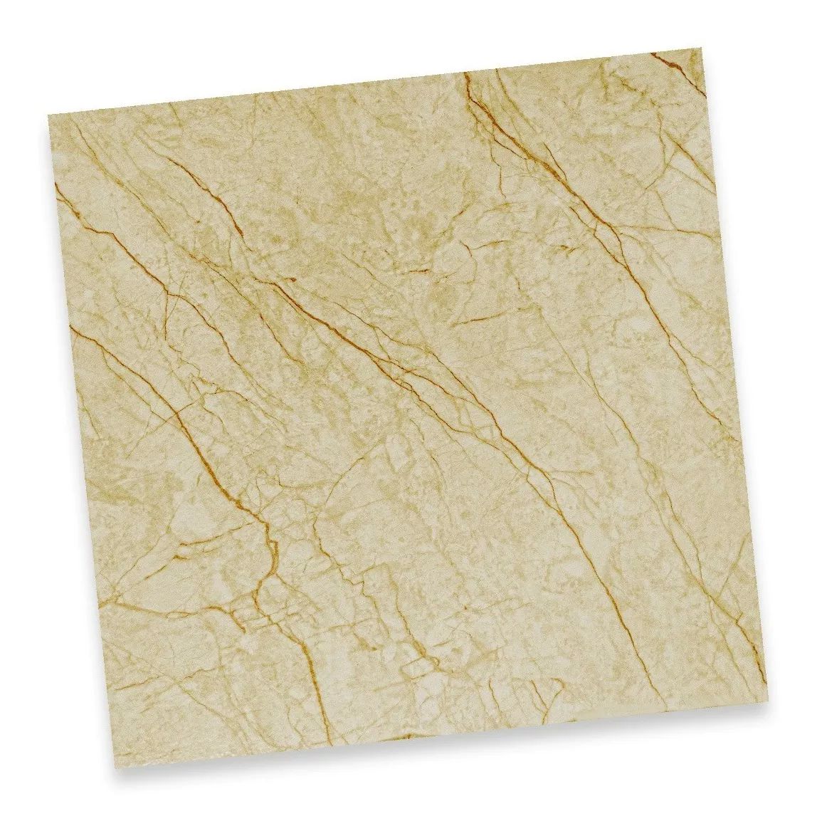 Piso Pvc Auto Adherible #6613 Beige Líneas Cafe 5 M2