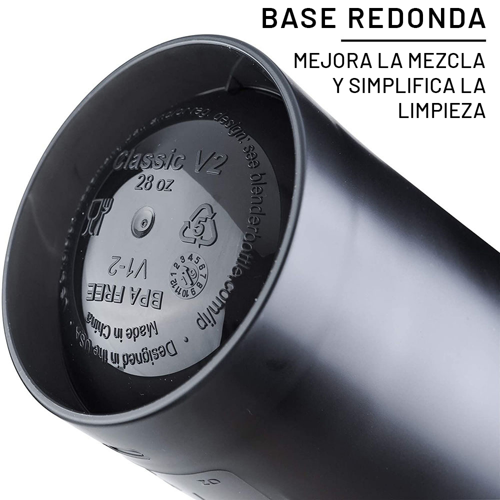 Blender Bottle Classic V2 28oz 828ml - Termo Shaker Proteina