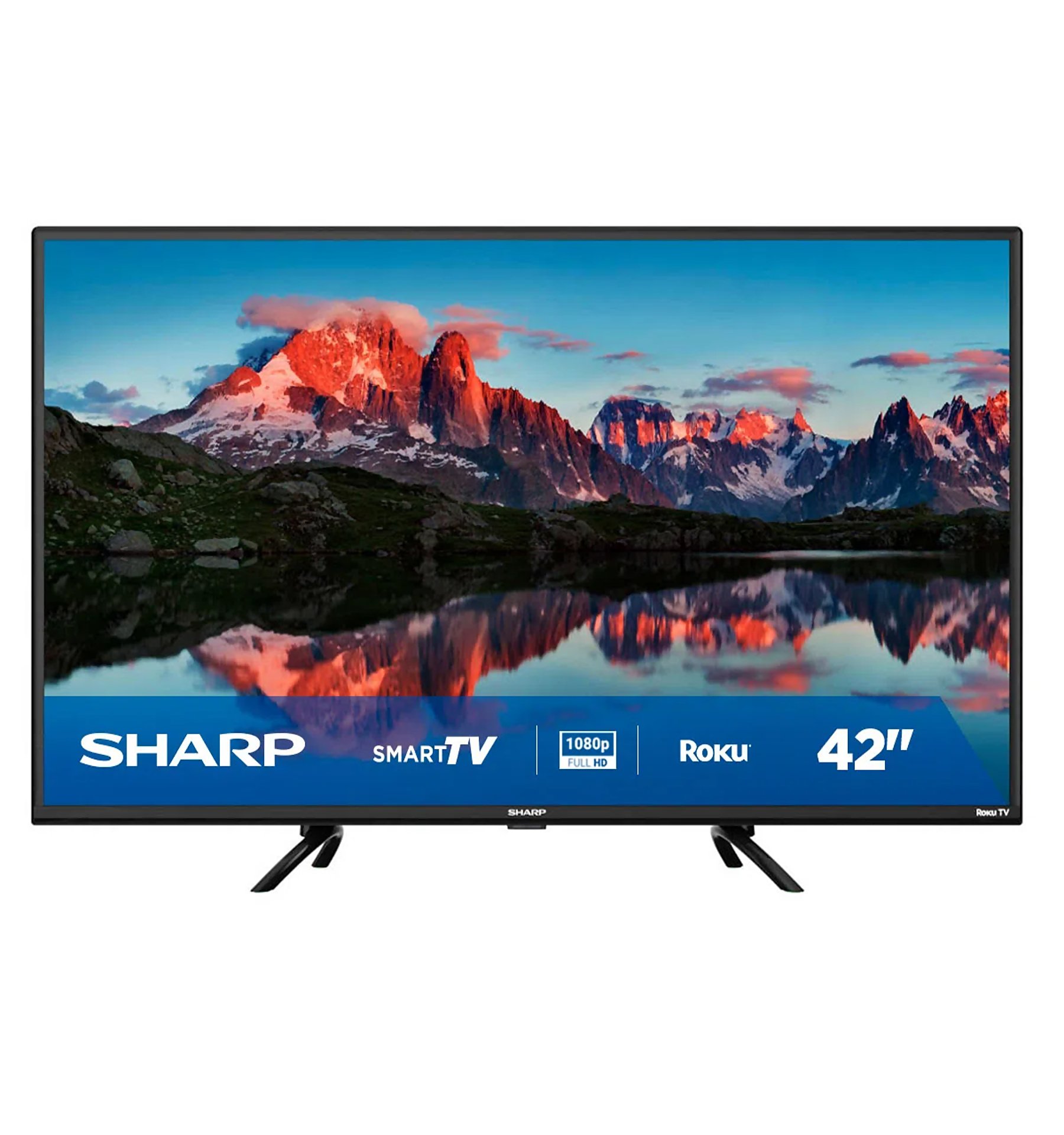 Pantalla Sharp 42 Pulgadas Smart TV FHD Roku 2T-C42DF3UR