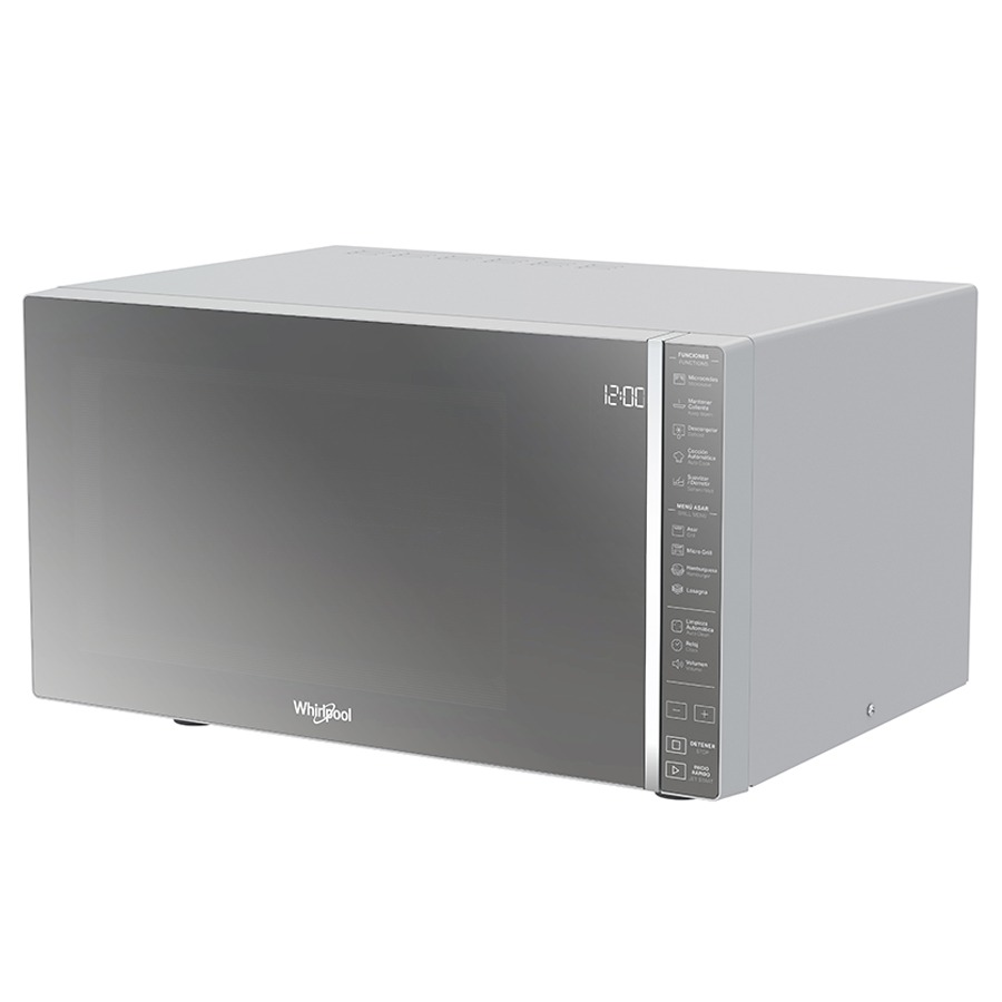 Microondas Whirlpool 1.1 p³ Silver Acabado Espejo WM2811D