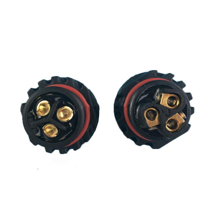 Venta de Conector Eléctrico M16, MXCPN-007-2, 15 Pzs, Macho y Hembra, 500V-1500V, 15A, Cobre, Niquel Galvanizado y Plástico, , LineConnect