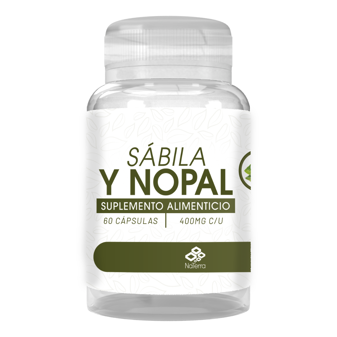 Sabila y Nopal NaTerra 60capsulas