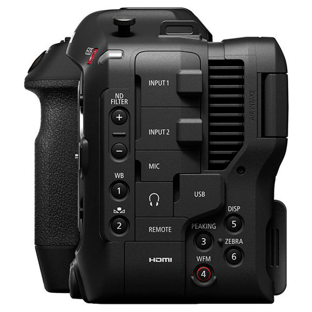 Cámara Canon Cinema EOS C70 solo cuerpo, mirrorless, Montura RF