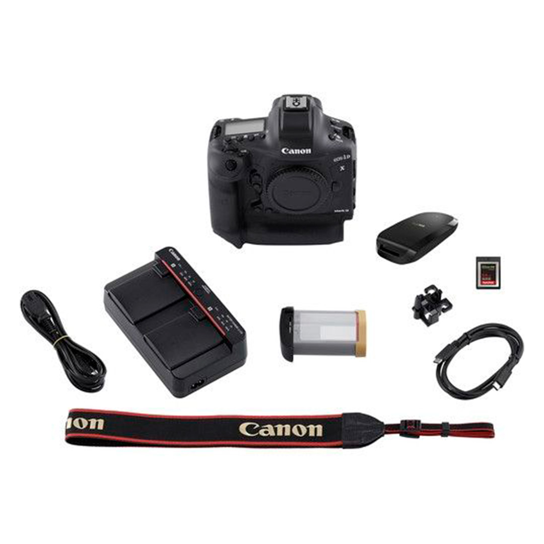 Cámara Canon EOS 1DX MARK III cuerpo con tarjeta y lector
